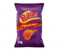 Ruffles Flamin Hot 75 gr. 24* Ruffles Flamin Hot 75 gr.