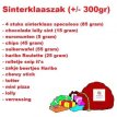 Sinterklaaszak met verrassing 100 stuks24* Sinterklaaszak met verrassing (+/- 300 gram) 100 stuks