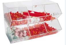 Snoepbak met 3 vakken