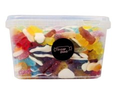 Snoepbox geoliede en zure mix 2,3 kg