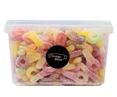 Snoepbox zure mix 2,3 kg
