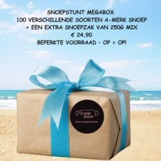 1 Snoepstunt Megabox – 100x Snoep + Snoepzak 250 gram