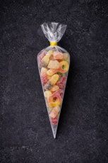 Snoepzak 300 gram zure mix