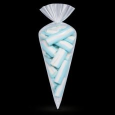 Spekzak Blauw-Wit Lang 100 g 26* Spekzak Blauw-Wit Lang 100 g