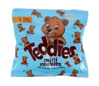 Teddies Cookies 6x25 gr. 24* Teddies Cookies 6x25 gr.